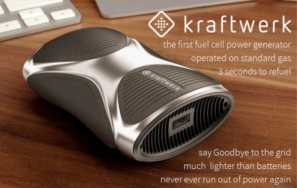 移動電源新革命 Kraftwerk燃料電池