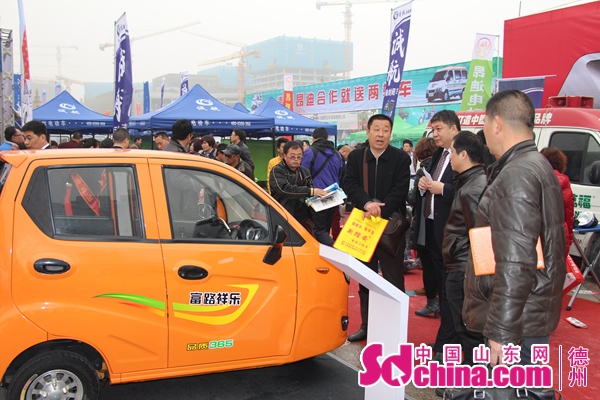 山東新能源汽車展覽會開幕 德州制造成最大亮點
