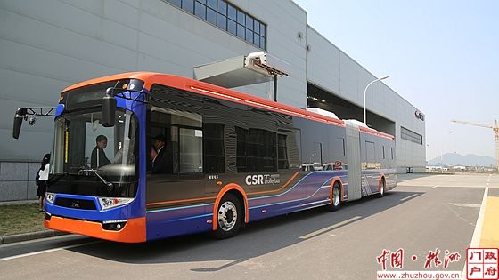 中國南車株機全球首創10秒級閃充儲能式電車 中國南車株機全球首創10秒級閃充儲能式電車