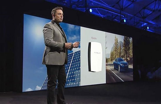 特斯拉發(fā)布超大號“充電寶” 電池要革電網的命 特斯拉發(fā)布超大號“充電寶” 電池要革電網的命