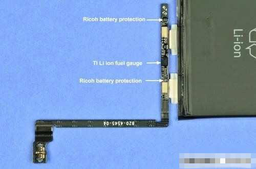 iPhone 6 Plus的鋰離子電池控制電路