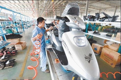 廣東電動車年產量超400萬輛 年產值上百億元 廣東電動車年產量超400萬輛 年產值上百億元