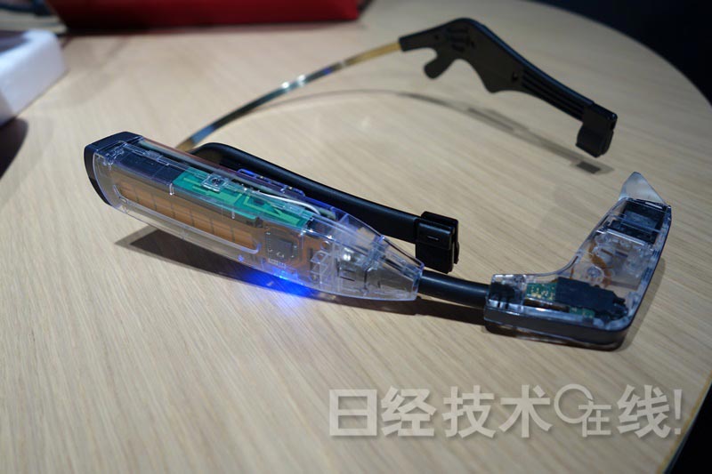 強化視認性 單眼型HMD“InfoLinker智能眼鏡8月開始供貨