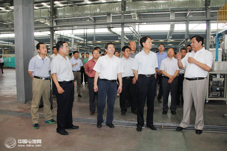工信部原材料工業(yè)司司長周長益一行調研河北銀隆 工信部原材料工業(yè)司司長周長益一行調研河北銀隆