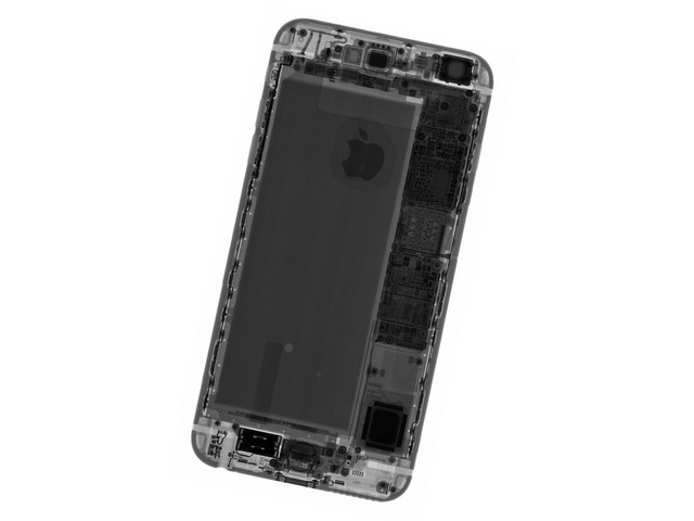 電池縮水為哪般 全新iPhone 6s Plus拆解(組圖) 電池縮水為哪般 全新iPhone 6s Plus拆解(組圖)