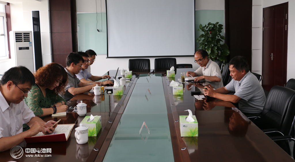 中國電池網于清教一行在金牛電解液調研 中國電池網于清教一行在金牛電解液調研