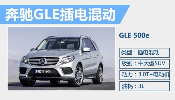 奔馳GLE 500 e 4MATIC 綜合油耗僅為3L