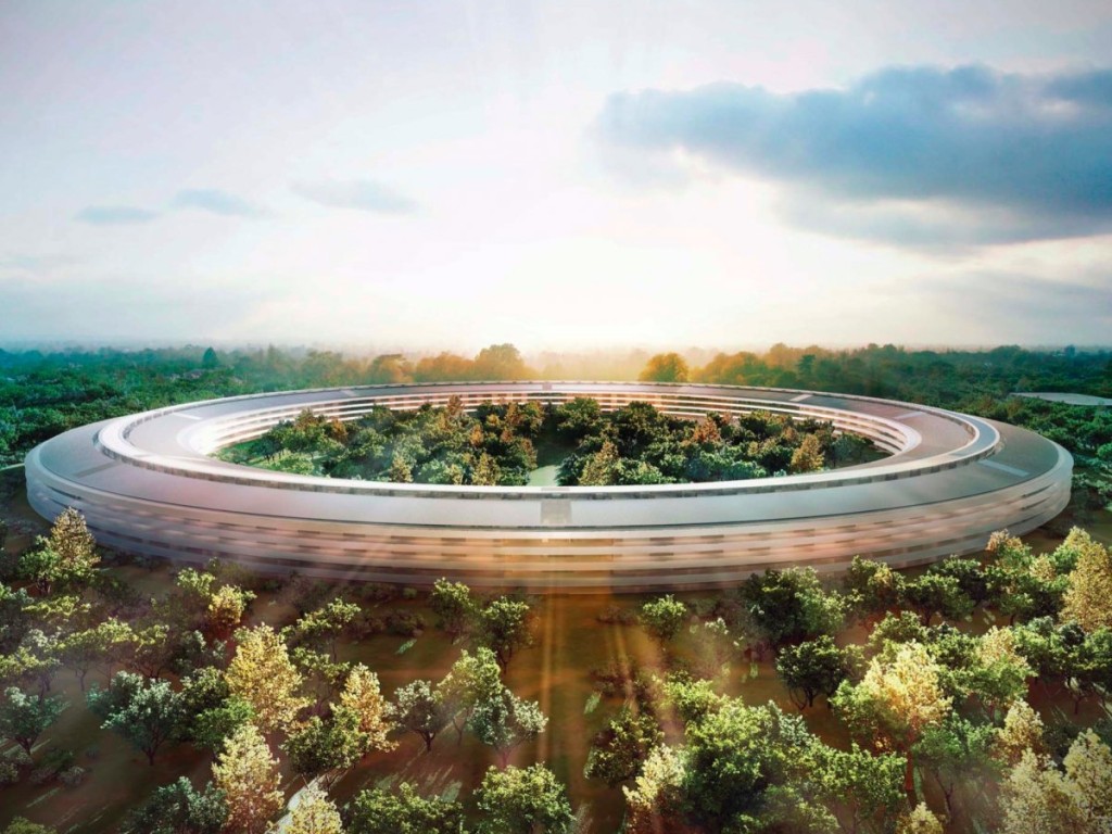 耗資50億美元 蘋果太空飛船新總部都有哪些不同之處 耗資50億美元 蘋果太空飛船新總部都有哪些不同之處