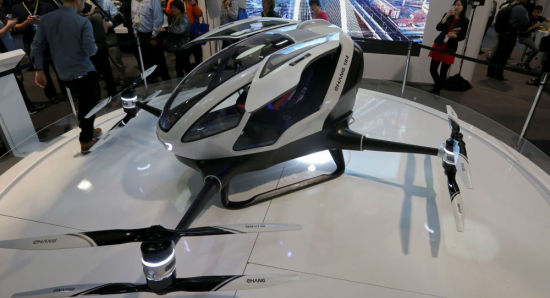 億航公司:中國研發(fā)出全球首架民用載人無人機 億航公司:中國研發(fā)出全球首架民用載人無人機