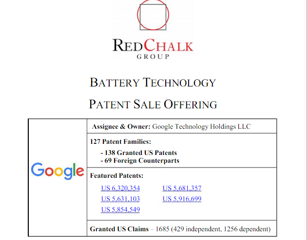 谷歌拍賣電池專利文件 谷歌拍賣電池專利文件