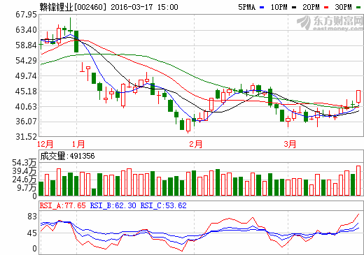 贛鋒鋰業原料瓶頸將突破 定增加碼全產業鏈布局