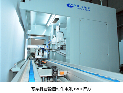 逸飛激光高柔性智能自動化電池PACK生產線在武漢誕生 逸飛激光高柔性智能自動化電池PACK生產線在武漢誕生
