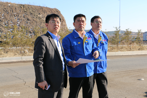 于清教一行調(diào)研遼源鴻圖