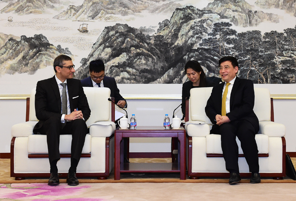 工信部部長苗圩會見諾基亞集團總裁  交流大數據、物聯網