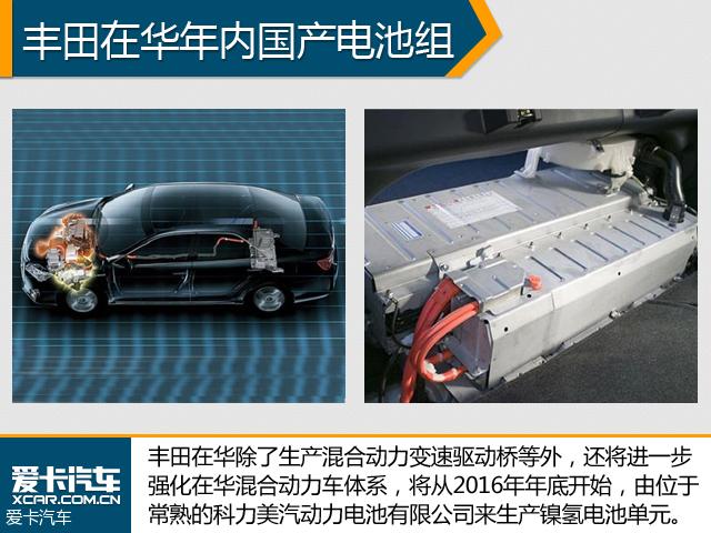 豐田在華加碼混合動力 年內(nèi)國產(chǎn)電池組