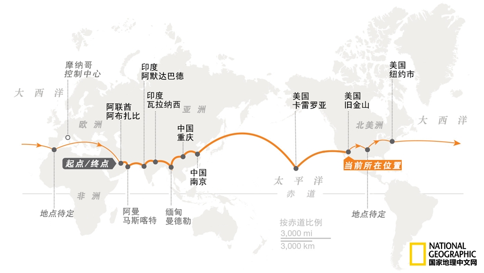 陽光動力2號又回來了！順利抵達舊金山灣區