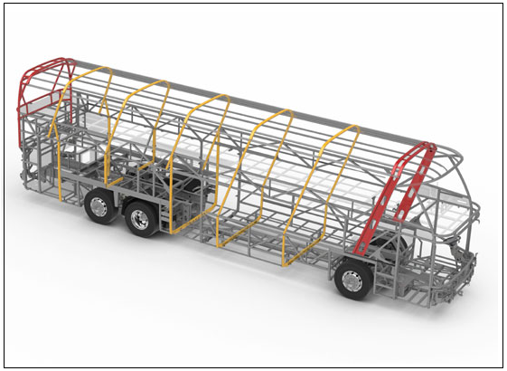 全承載骨架結構