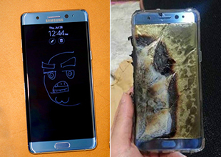 Note 7因爆炸隱患大規模召回 Note 7因爆炸隱患大規模召回