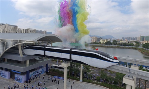 比亞迪云軌通車 城市交通萬億級(jí)市場能否收入囊中？