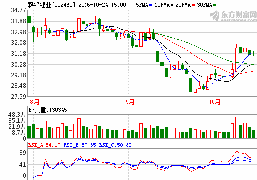 贛鋒鋰業 贛鋒鋰業
