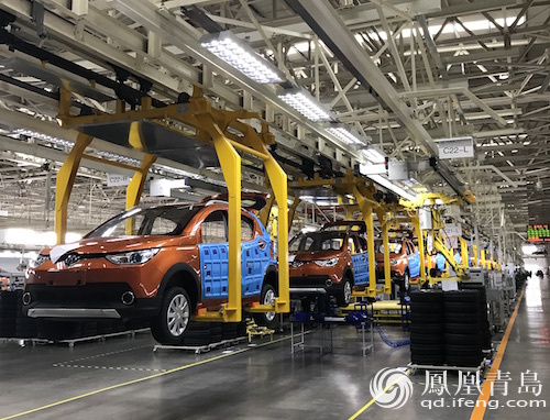 "國民電動汽車"萊西下線 續航里程可達180公里 "國民電動汽車"萊西下線 續航里程可達180公里