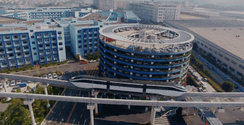 比亞迪云軌正在運營 比亞迪云軌正在運營