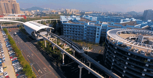 比亞迪云軌正在運營 比亞迪云軌正在運營