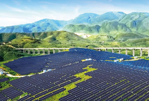 云南開遠33MW林光互補項目