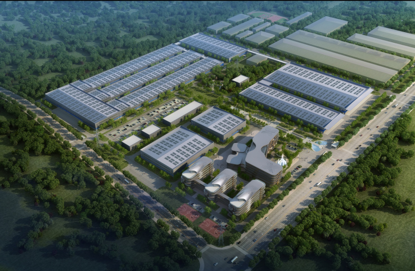 遠東福斯特3G瓦時動力及儲能鋰電池項目效果圖