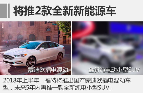 福特公布新能源車戰(zhàn)略 將推2款全新電動(dòng)車