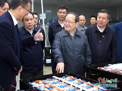 江西省省委書記鹿心社蒞臨遠(yuǎn)東福斯特參觀調(diào)研