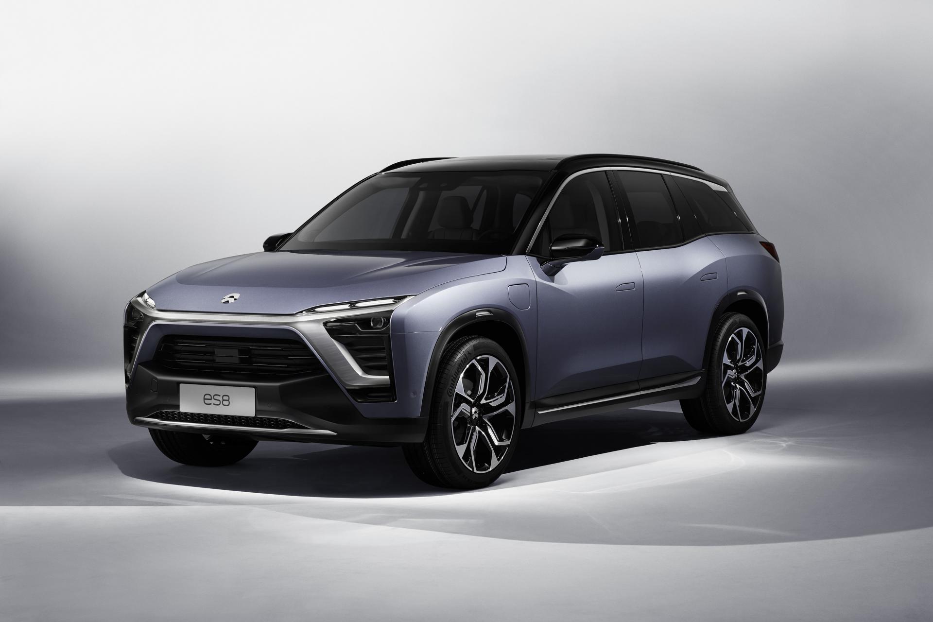 蔚來最新量產(chǎn)車高性能純電動7座SUV ES8