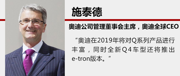 奧迪Q4將推插電式混動車型 2019年發(fā)布