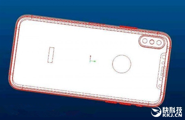 iPhone 8 CAD設計圖曝光：正面全是屏、垂直雙攝