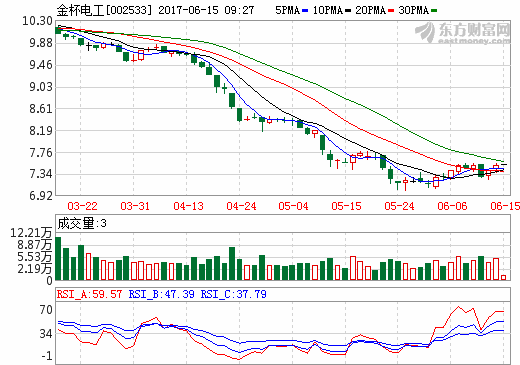 金杯電工：試點新能源車分時租賃 將根據市場需求擴張