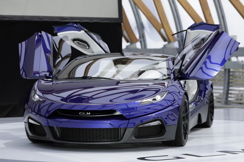 炫酷的GLM G4電動超級跑車