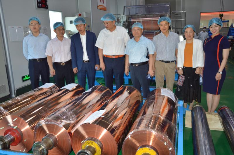 諾德股份：惠州聯(lián)合銅箔3000噸高精度鋰電銅箔擴(kuò)建項(xiàng)目奠基