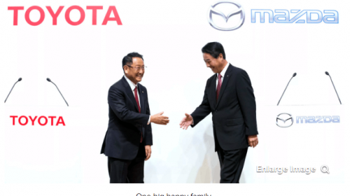 兩大日本汽車廠商聯手 馬自達與豐田將共同開發電動汽車