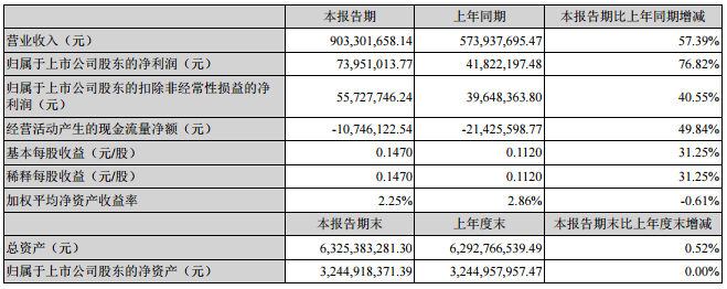 新綸科技:上半年營收9.03億 鋁塑膜單月銷量超100萬㎡ 新綸科技:上半年營收9.03億 鋁塑膜單月銷量超100萬㎡