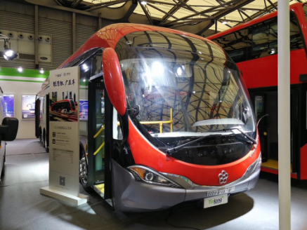 銀隆13.7米純電動公交車