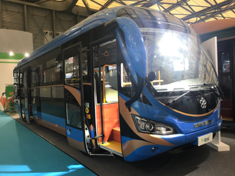 銀隆10.2米純電動廣告車