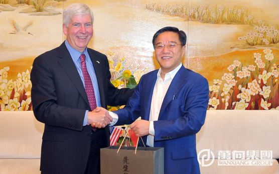 浙江省長袁家軍在杭會見美國密歇根州州長 魯偉鼎受邀參加 浙江省長袁家軍在杭會見美國密歇根州州長 魯偉鼎受邀參加