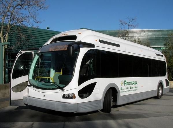 美國Proterra公司研發電動巴士 續航里程超1700公里創紀錄
