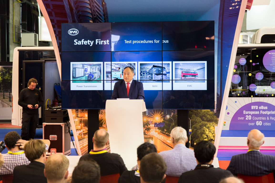 比亞迪歐洲分公司總經理何一鵬