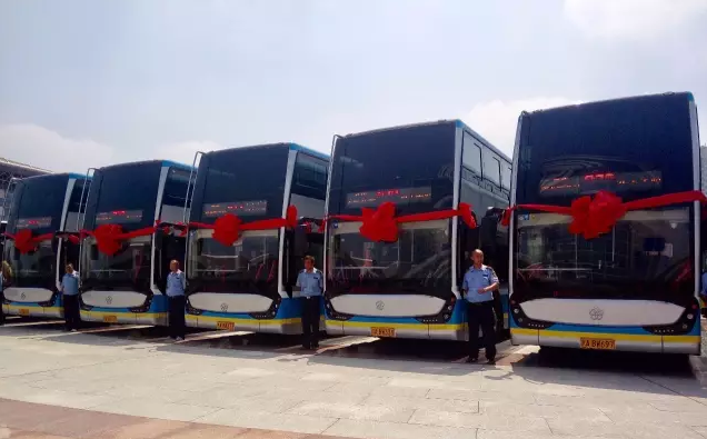 7月31日，雙層公交在北京延慶區啟動運營