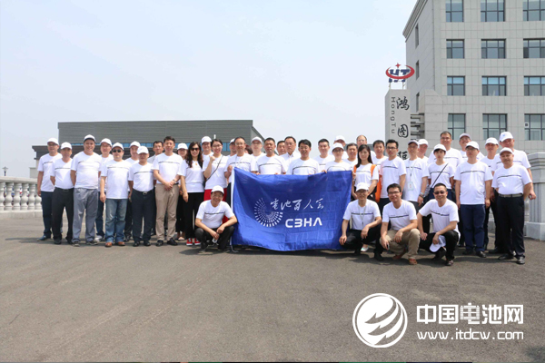 電池百人會企業家參觀鴻圖隔膜