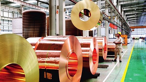 銅陵有色銅加工板塊成為新盈利增長點