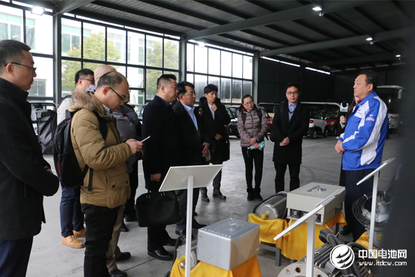 中國(guó)鋰電新能源產(chǎn)業(yè)鏈調(diào)研團(tuán)一行參觀嘉遠(yuǎn)