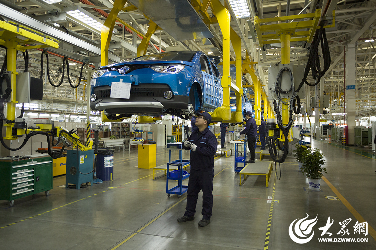 打造新能源汽車制造新標桿 北汽新能源青島產業基地“換道先行”