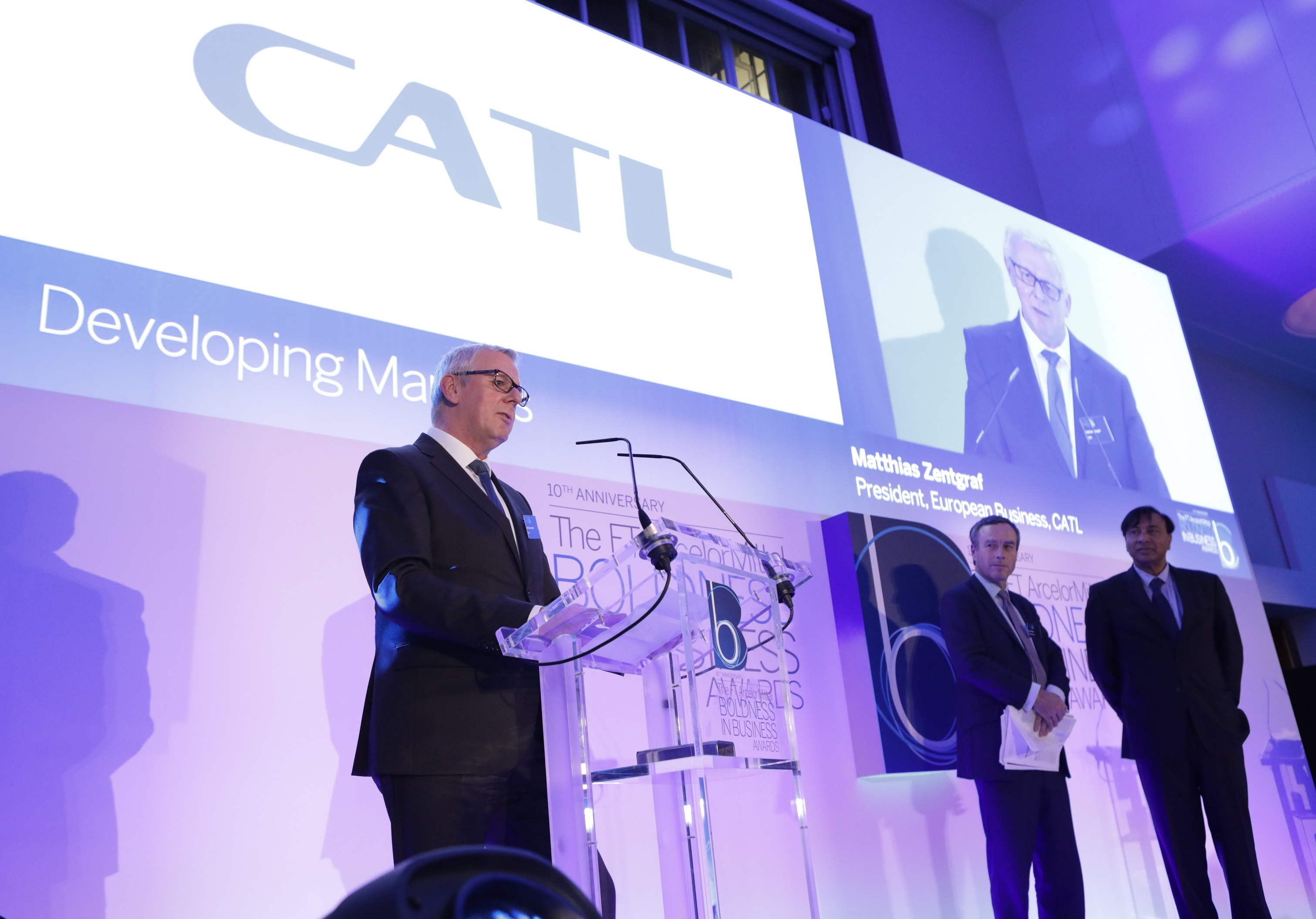 寧德時代榮獲英國《金融時報》2017年“商業(yè)魄力獎”